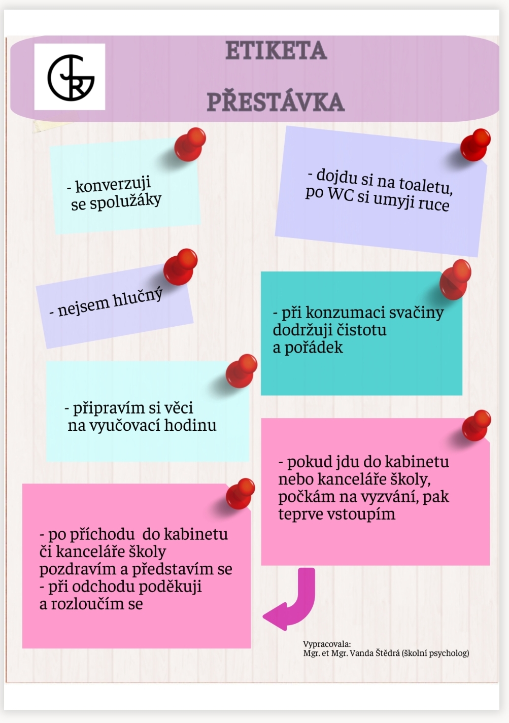 Etiketa - přestávka